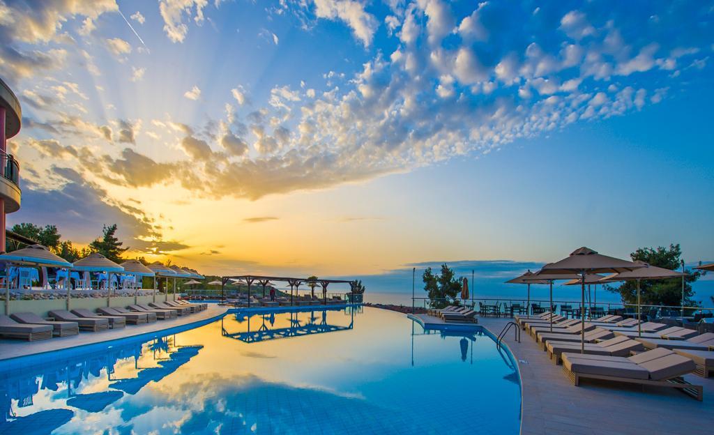 Alia Palace Hotel & Villas Pefkochori Esterno foto