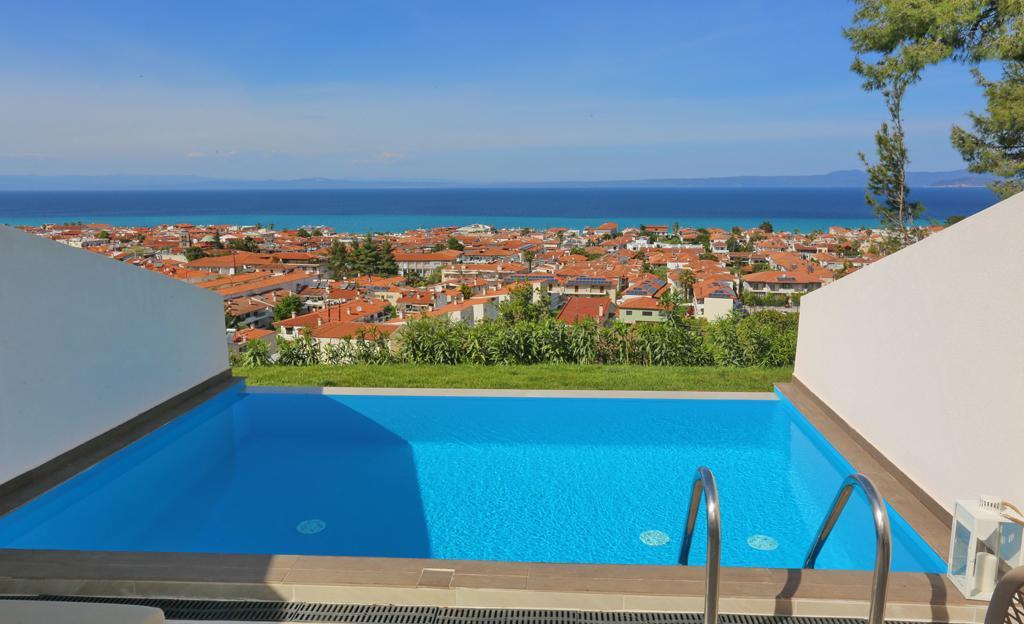 Alia Palace Hotel & Villas Pefkochori Esterno foto